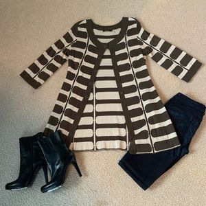 Nic + Zoe Long Length Cardigan Medium